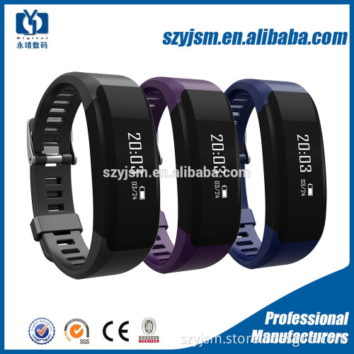 DA14580 0.66 Inch OLED Display IPX5 bluetooth 4.0 pedometer wristbands smart watch bracelet